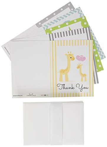 Algopix Similar Product 15 - Thank You Cards for Baby Shower Kids