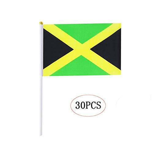 Algopix Similar Product 6 - Jamaica Stick FlagJamaican Hand Held