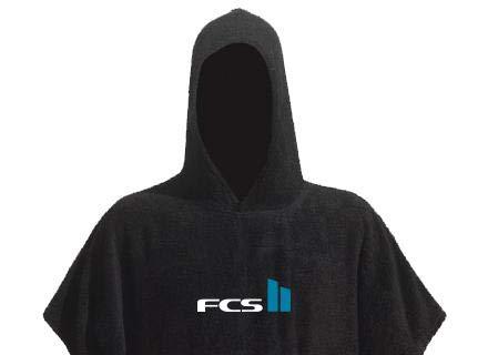 Algopix Similar Product 16 - FCS Changing Towel Poncho Black One