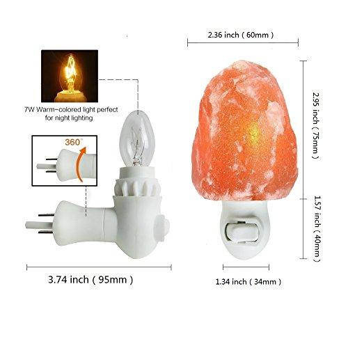 Algopix Similar Product 9 - Unilamp Himalayan Salt Lamp Natural