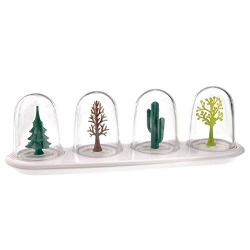 Algopix Similar Product 2 - Dealglad 4pcs Creative Plastic Kitchen