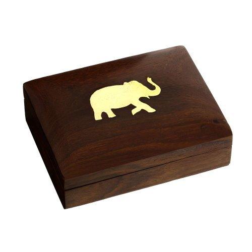 Algopix Similar Product 20 - Cigarette Holder Case Wood Box Indian