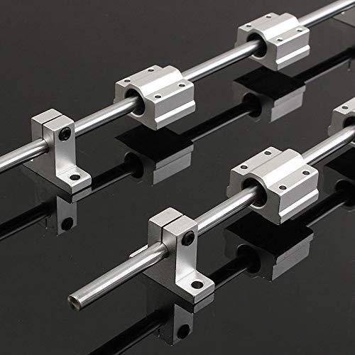 Algopix Similar Product 12 - Fenstore Linear Rail 2 Pcs 8mm x 400mm