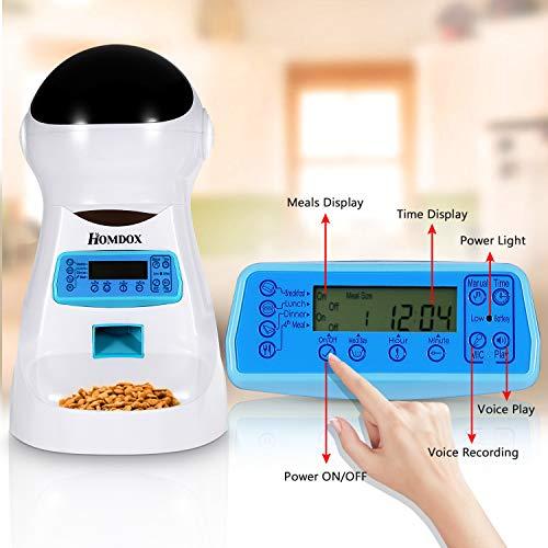 Algopix Similar Product 9 - Xuliyme Automatic Cat Feeder Auto Pet