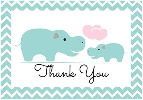 Algopix Similar Product 1 - Thank You Cards for Baby Shower Kids
