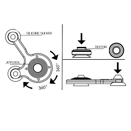 Algopix Similar Product 2 - OLEDA Phone Game Controller Joystick