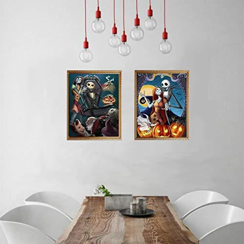 Algopix Similar Product 5 - 4 Pack Halloween 5D Diamond Painting