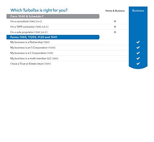 Algopix Similar Product 15 - TurboTax Business 2018 Tax Software PC