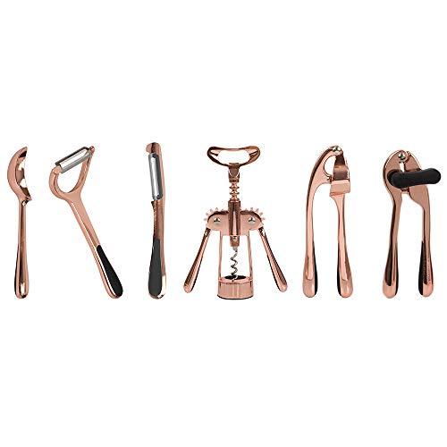 Algopix Similar Product 19 - Home Basics Rose Gold Collection