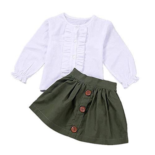 Algopix Similar Product 12 - Little Girls 2 Piece Clothes Set Kids