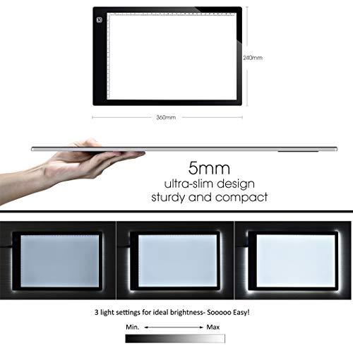 Algopix Similar Product 7 - A4 Tracing LED Copy Ultimate Light