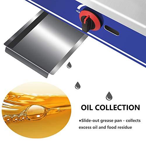 Algopix Similar Product 1 - Commercial Countertop Manual Griddle 