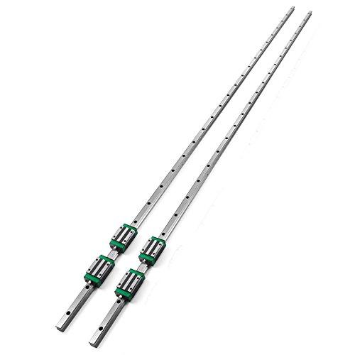 Algopix Similar Product 8 - SHZOND 2PCS Linear Rail 05959 Inch