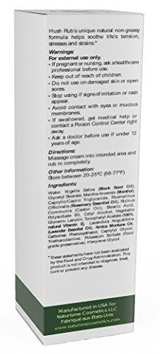 Algopix Similar Product 9 - HUSH RUB muscle relaxer 34 oz  Pain