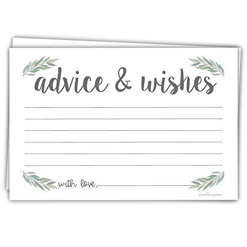 Algopix Similar Product 6 - Greenery Watercolor Advice and Wishes