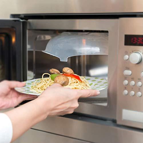 Algopix Similar Product 2 - Microwave Plate Cover with Magnetic