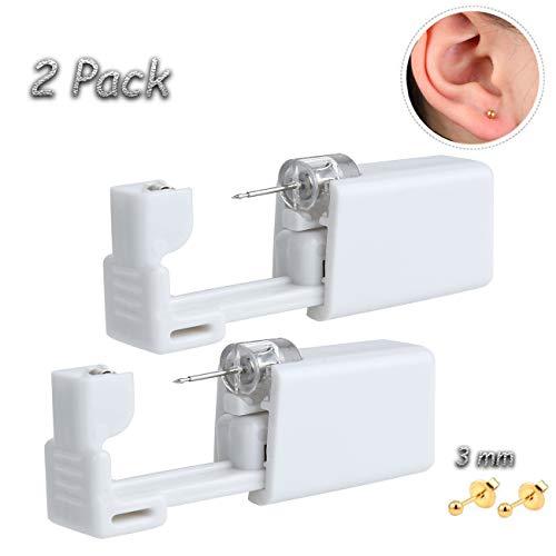 Algopix Similar Product 18 - 2 Pack Ear Piercing Gun Disposable Ear