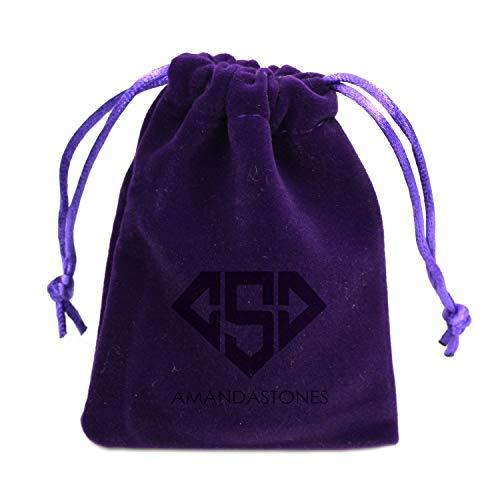 Algopix Similar Product 11 - Natural African Amethyst Gemstone 8mm
