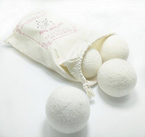 Algopix Similar Product 10 - ESoulTech 6 Wool Dryer Balls Extra