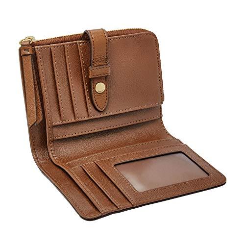 Algopix Similar Product 18 - Fossil Fiona Multifunction Wallet, Brown