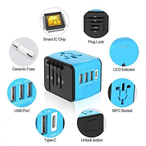 Algopix Similar Product 8 - European Travel AdapterUniversal
