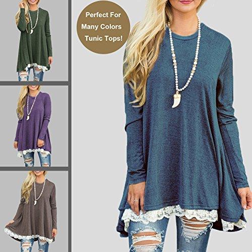 Algopix Similar Product 2 - Sanifer Long Bead Necklace Crescent