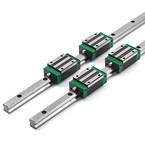 Algopix Similar Product 18 - SHZOND 2PCS Linear Rail 05959 Inch
