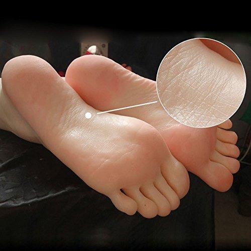 Algopix Similar Product 15 - 1 Pair Silicone Lifesize Girl Mannequin