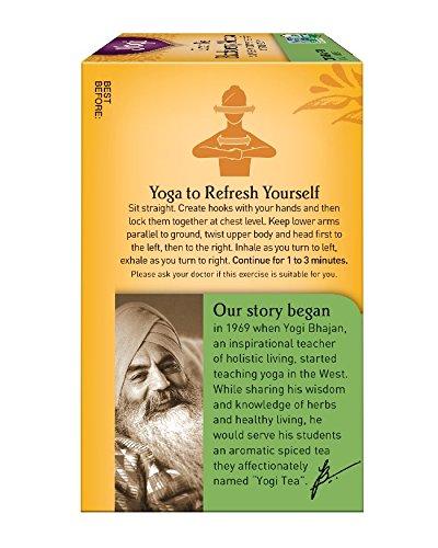 Algopix Similar Product 4 - Yogi Tea Blackberry Moringa Green Tea