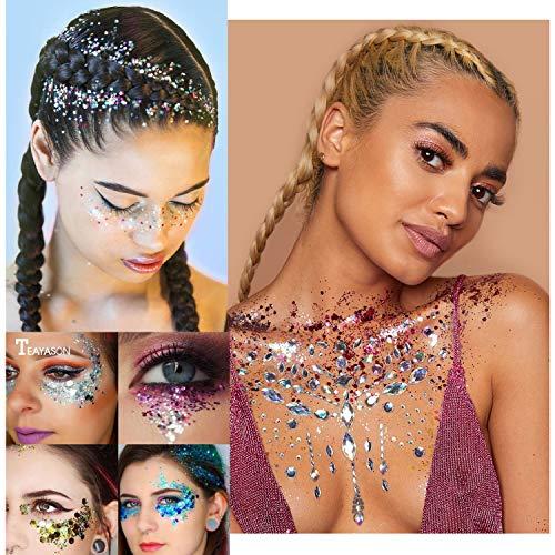 Algopix Similar Product 5 - GOTONE 16 Boxes Nail Glitters Chunky