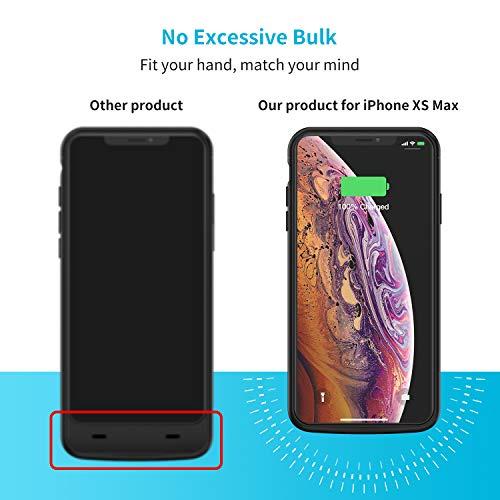Algopix Similar Product 12 - Battery Case for iPhone XS Max 5000mAh