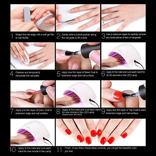 Algopix Similar Product 6 - AZUREBEAUTY Gel Nail Polish Starter Kit