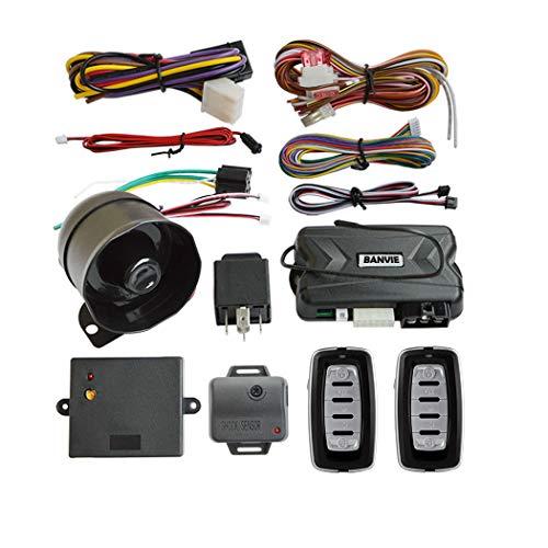 Algopix Similar Product 12 - BANVIE 1Way Car Security Alarm System