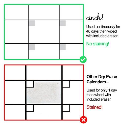 Algopix Similar Product 5 - Magnetic Dry Erase Calendar for Fridge