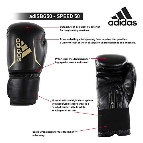 Algopix Similar Product 10 - adidas Speed 50 WhiteGold Boxing