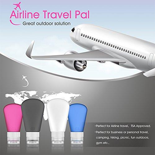 Algopix Similar Product 8 - Portable Travel Bottles Set Leak Proof