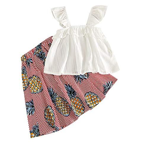 Algopix Similar Product 7 - SIN vimklo Kids Skirt Set Girls Wooden