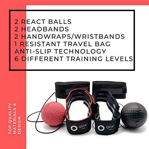 Algopix Similar Product 20 - Boxing React Reflex Ball Bundle 