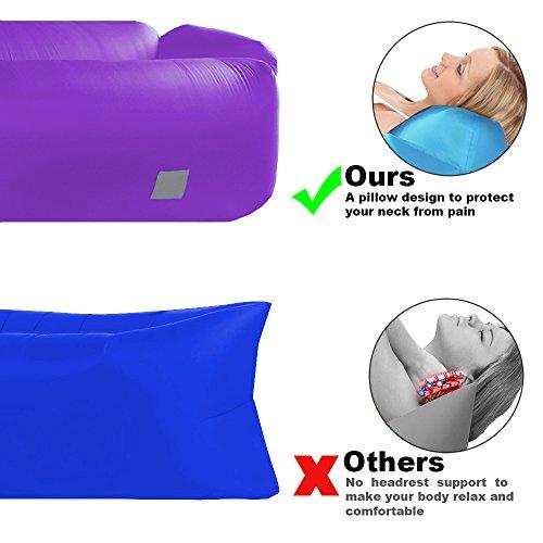 Algopix Similar Product 17 - Prodigen Inflatable Lounger Chair Air