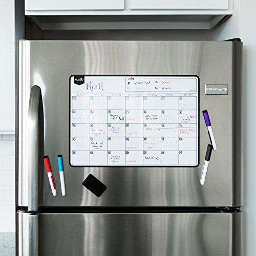 Algopix Similar Product 18 - Magnetic Dry Erase Calendar for Fridge