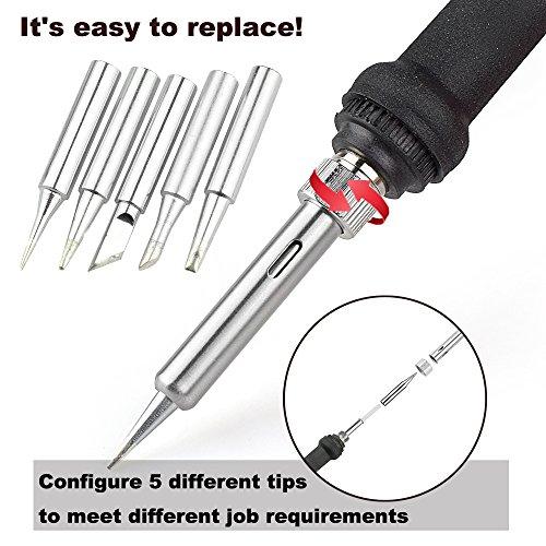 Algopix Similar Product 16 - 7pcs Soldering Iron Adjustable