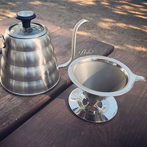 Algopix Similar Product 14 - Stainless Steel Pour Over Coffee