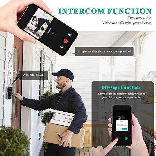 Algopix Similar Product 9 - Wsdcam Doorbell Camera WiFi with