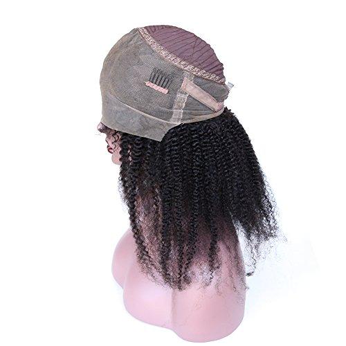 Algopix Similar Product 16 - ZigZag Hair Afro Kinky Curly 360 Lace