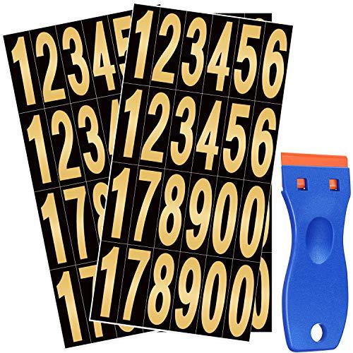 Algopix Similar Product 11 - Outus 20 Sheets Numbers Stickers Self