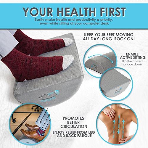 Algopix Similar Product 17 - Rest My Sole  Foot Rest Cushion for