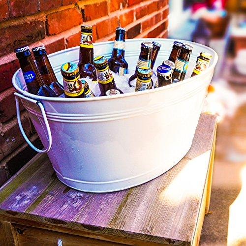 Algopix Similar Product 13 - BREKX Great Beverage Tub, Large, White