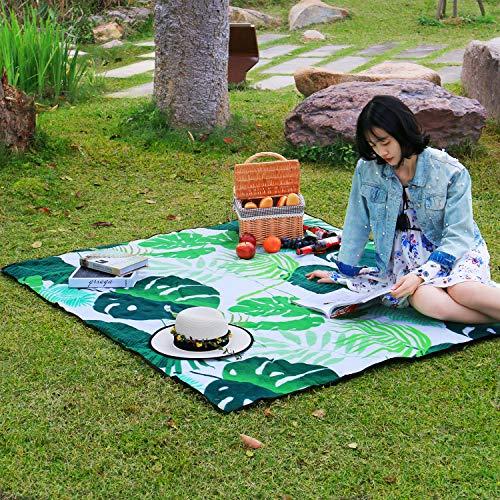 Algopix Similar Product 8 - WolfWise 70x59 Large Picnic Blanket