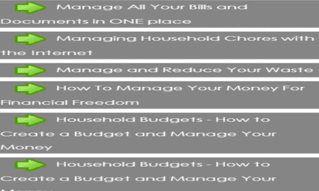 Algopix Similar Product 15 - Managing household