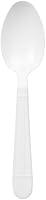 Algopix Similar Product 8 - Amazon Basics Plastic Cutlery Spoon
